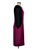 Spense Color Block Burgundy Cocktail Dress Size 8 - photo 4