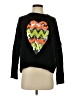 Amenpapa Hearts Black Pullover Sweater Size S - photo 1