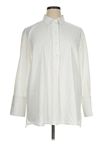 Chico's Long Sleeve Button-Down Shirt (view 1)