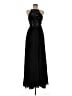 MADISON JAMES 100% Polyester Solid Black Cocktail Dress Size 6 - photo 1