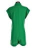 Glam 100% Polyester Solid Green Romper Size M - photo 2
