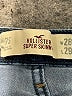 Hollister Hearts Blue Jeans Size 7S - photo 7
