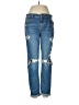 Old Navy Hearts Blue Jeans Size 4 - photo 1