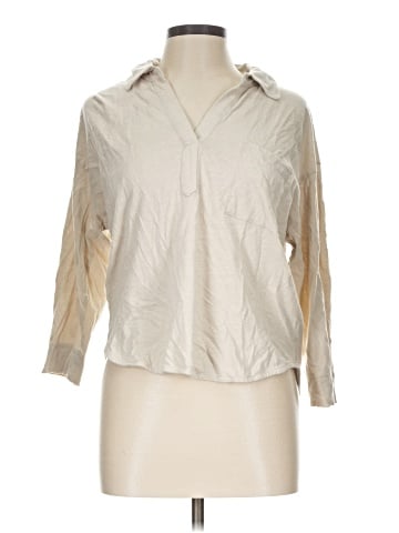 L.L.Bean 3/4 Sleeve Blouse (view 1)