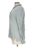 Lumiere 100% Rayon Tweed Gray Long Sleeve Button-Down Shirt Size L - photo 5