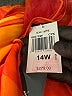Xscape 100% Polyester Orange Cocktail Dress Size 14 - photo 8