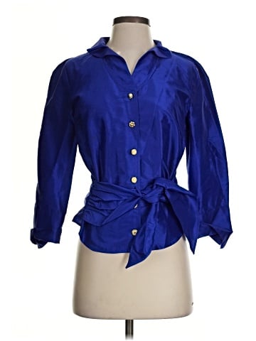 Renfrew Collection 3/4 Sleeve Silk Top (view 1)