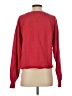 Intimately by Free People 100% Cotton Hearts Red Pullover Sweater Size S - photo 2