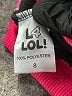 Lola 100% Polyester Hearts Black Sweatpants Size L (kids) - photo 4