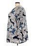 Avenue Paisley Blue 3/4 Sleeve T-Shirt Size 30 - 32 Plus - photo 5