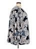 Avenue Paisley Blue 3/4 Sleeve T-Shirt Size 30 - 32 Plus - photo 4
