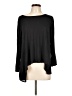 Lilla P 100% Viscose Black 3/4 Sleeve Top Size L - photo 1