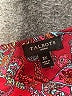 Talbots 100% Polyester Paisley Burgundy Long Sleeve Blouse Size 3X - photo 8