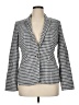 Tommy Hilfiger Houndstooth Blue Gray Blazer Size 14 - photo 1