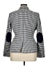 Tommy Hilfiger Houndstooth Blue Gray Blazer Size 14 - photo 2