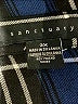 Sanctuary 100% Rayon Plaid Blue Long Sleeve Button-Down Shirt Size 3X - photo 7