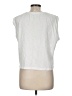 Dylan 100% Cotton Ivory Sleeveless T-Shirt Size M - photo 2