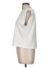 Dylan 100% Cotton Ivory Sleeveless T-Shirt Size M - photo 5
