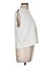 Dylan 100% Cotton Ivory Sleeveless T-Shirt Size M - photo 4