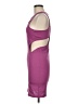 TOBI Solid Purple Cocktail Dress Size M - photo 5