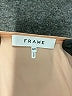 FRAME 100% Polyester Tan Short Sleeve Blouse Size M - photo 7