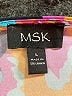 MSK Print Blue Casual Dress Size L - photo 7