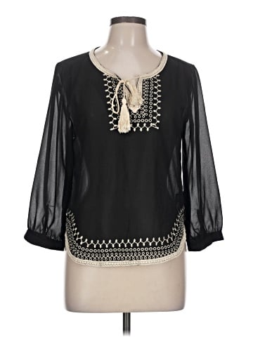 Monteau 3/4 Sleeve Blouse (view 1)