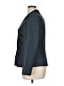 Le Suit 100% Polyester Gray Blazer Size 14 - photo 5
