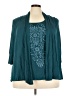 Carole Little Teal Kimono Size 3X - photo 1