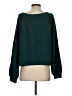 Hollister Solid Green Pullover Sweater Size S - photo 2