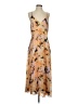 Chelsea28 100% Polyester Print Tan Cocktail Dress Size S - photo 1