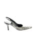 Stuart Weitzman Metallic Silver Heels Size 7 - photo 1