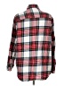 Old Navy 100% Cotton Plaid Red Long Sleeve Button-Down Shirt Size L - photo 2