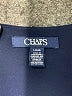 Chaps Color Block Blue Casual Dress Size L - photo 7