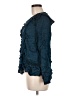 Amadi 100% Rayon Teal Long Sleeve Blouse Size M - photo 5
