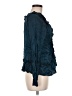 Amadi 100% Rayon Teal Long Sleeve Blouse Size M - photo 4