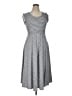 Max Studio Chevron-herringbone Gray Casual Dress Size XL - photo 1