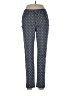 Charter Club Print Blue Casual Pants Size 10 - photo 1