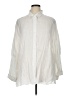 Zara Ivory Long Sleeve Button-Down Shirt Size XL - photo 1