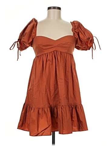 Olivaceous Casual Dress (view 1)