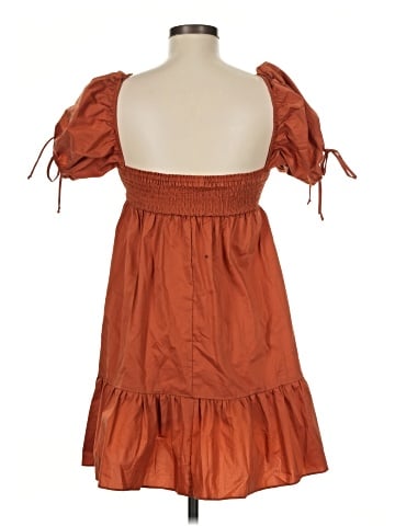 Olivaceous Casual Dress (view 2)