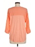 Splendid Orange 3/4 Sleeve Top Size M - photo 2