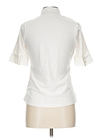 Anne Fontaine Short Sleeve Blouse (view 2)