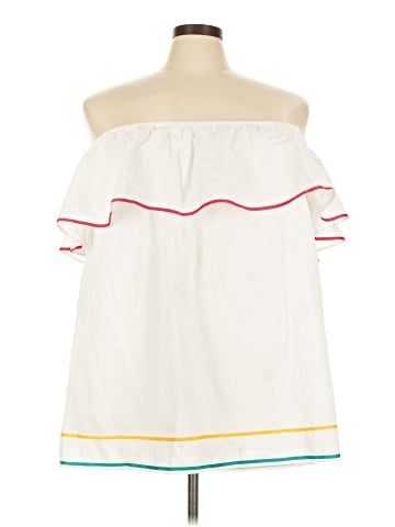 Lane Bryant Short Sleeve Blouse (view 1)