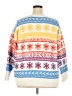 Old Navy Print White Pullover Sweater Size 2X - photo 2