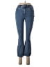 Express Hearts Blue Jeans Size 2 - photo 1