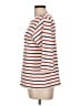 L.L.Bean 100% Cotton Stripes Blue Orange Pullover Sweater Size L - photo 5