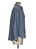 Pleione 100% Polyester Tweed Blue Long Sleeve Blouse Size XS - photo 4