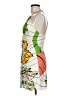 Sky 100% Silk Tropical White Cocktail Dress Size M - photo 5
