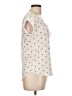 Ann Taylor LOFT Ivory Short Sleeve Top Size L - photo 4